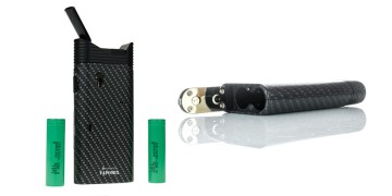 Вапорайзер портативний Fumytech Vapomix Vaporizer E-liquid 2 in1 Kit Black Carbon Fiber (Фумитеч Вапомикс Е ліквід)