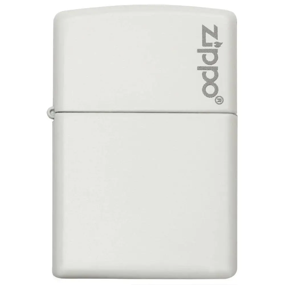  зажигалку Zippo 214ZL Classic White Matte Logo в магазине Дуда
