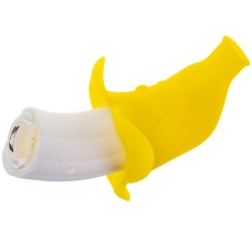 Силиконовая трубка для курения «Happy Banana»