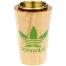 Наперсток з дерева «Cannabis»