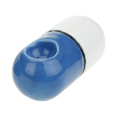 Трубка керамічна «Пігулка Light blue»