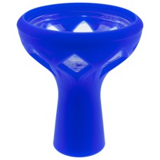 Силіконова чаша для кальяну «Вир Blue»