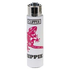 Зажигалка Clipper «Lizard Pink»