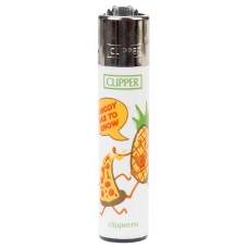 Зажигалка Clipper «Food Orange»