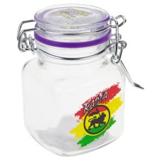 Банка для зберігання «Juicy Jays Clear Glass Small Rasta»