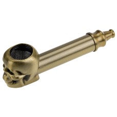 Курительная трубка «Skull Gold»