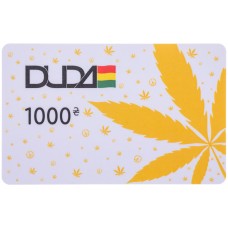 Подарунковий сертифікат DuDa 1000 грн