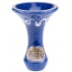 Чаша для кальяна Monster Bowls ANTIC CL-GLZ Blue-White