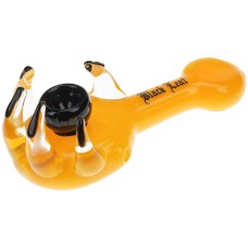 Трубка скляна Black Leaf Glass Pure Pipe CLAW Yellow