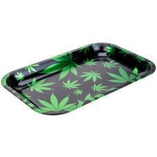 Піднос металевий «Cannabis Leaves»