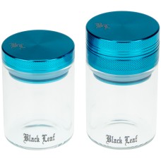 Гріндер Black Leaf Alu-Grinder With Glass Blue