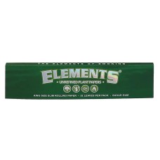 Папір для самокруток ELEMENTS Green Papers KS Slim