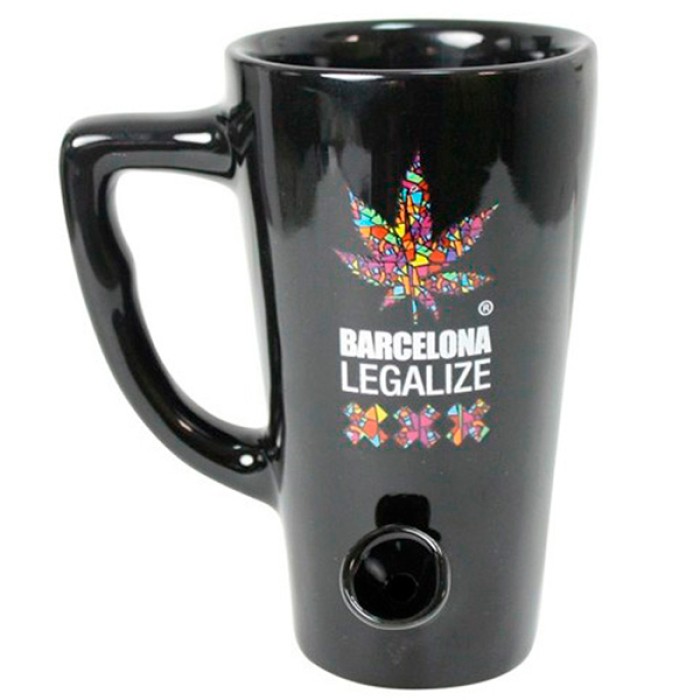 Трубка-чашка «Barcelona Legalize»