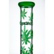 Бонг стеклянный «Cannabis leaves»