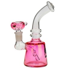Скляний баблер «Рожевий фламінго»