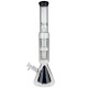 Бонг из боросиликатного стекла Pulsar Borosilicate Quad Perc Black Beaker Bong