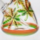 Бонг стеклянный «Colored cannabis»
