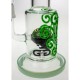 Бонг стеклянный «Green octopus»