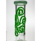 Бонг стеклянный «Green octopus»