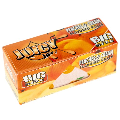 Бумага для самокруток в рулонах Juicy Jays Peaches and Cream Big Size 5 м