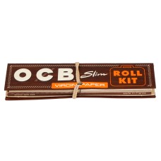 Бумага для самокруток с фильтром OCB Virgin Roll Kit