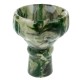 Чаша для кальяну з кераміки «Зелений мармур»