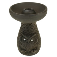 Чаша для кальяну з глини «Owl»