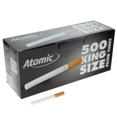 Гильзы для самокруток Atomic King Size 500 шт.