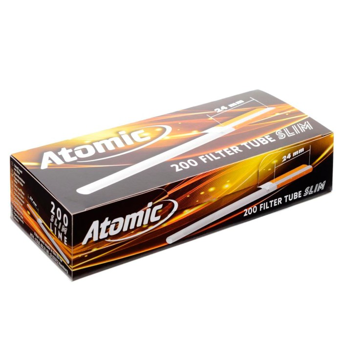 Гільзи для сигарет Atomic Slim 200 шт.