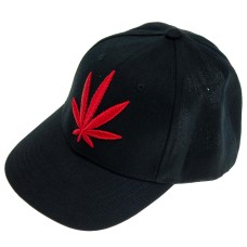Растаманская кепка «Красное и чёрное»