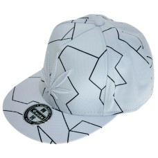 Растаманская кепка «Белый дым»
