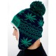 Зимняя шапка «Cannabis»