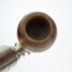 Трубка металлическая с деревянной чашей «Дровосек»