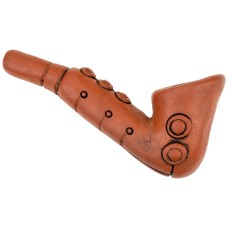 Трубка глиняна «Саксофон»