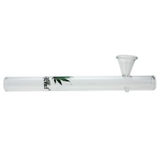 Трубка стеклянная «Cannabis»