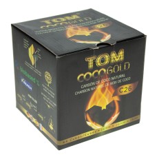 Уголь для кальяна «TOM COCO GOLD C26»