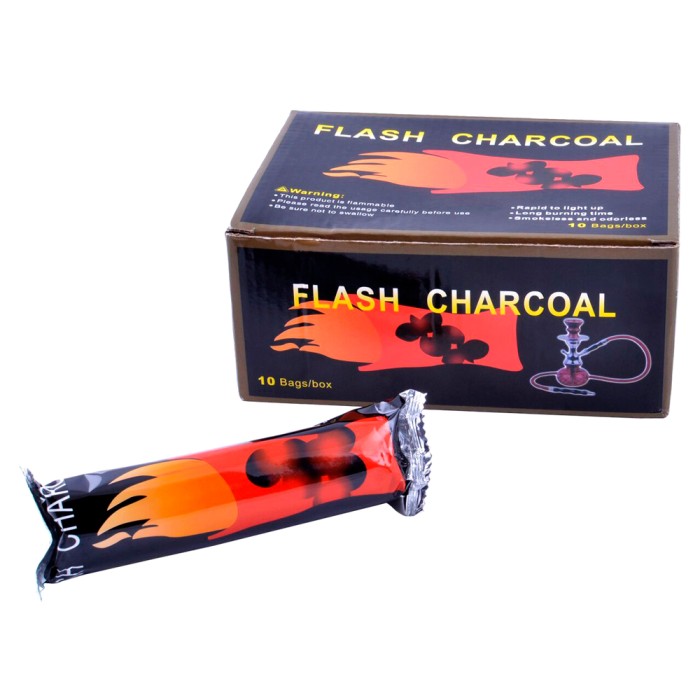 Уголь для кальяна «Flash Charcoal»