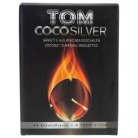 Уголь для кальяна «TOM COCO SILVER»
