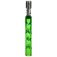 Трубка-вапорайзер стеклянная Black Leaf VAPOLICX Mechanical Vaporizer Green with balls